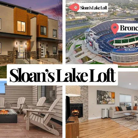 Sloan'S Lake Loft Hot Tub & Rooftop Patio